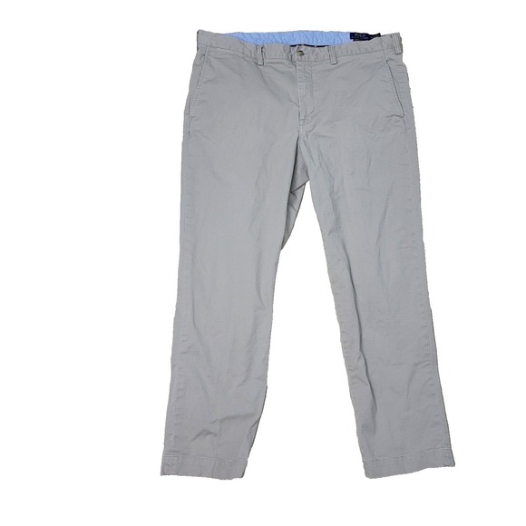Polo Ralph Lauren Other - Polo Ralph Lauren Stretch Straight Fit Mens 36x32 Beige Cotton Twill Chino Pants